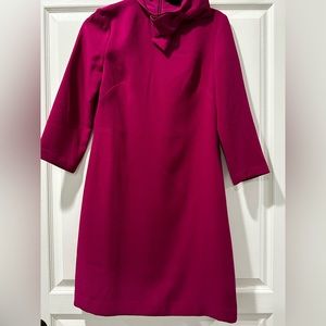 Eliza J Pink Long Sleeve Dress